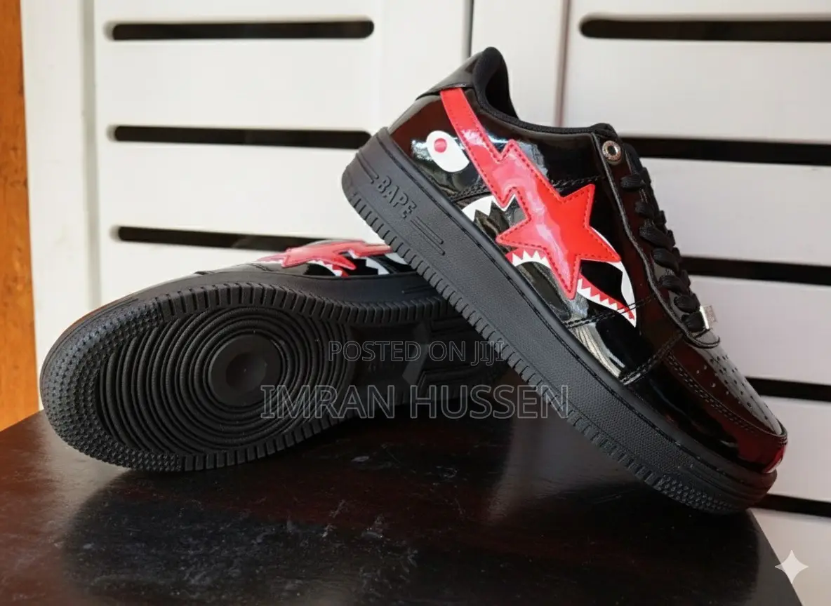 Bape Star-Black-Shark