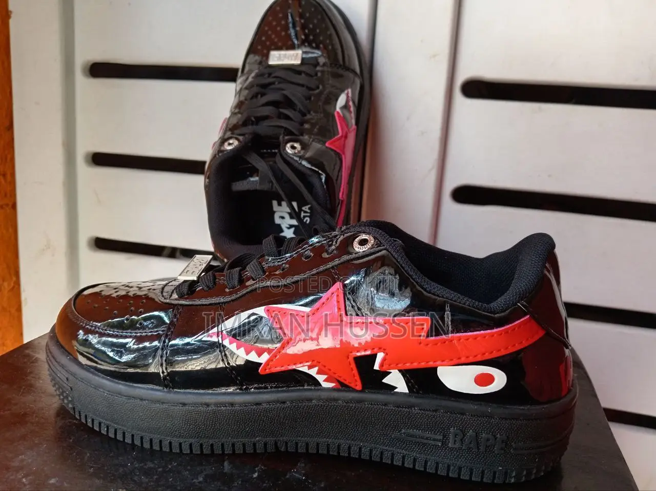 Bape Star-Black-Shark