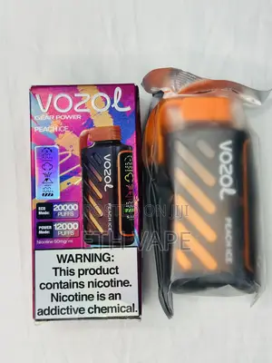 Photo - Vozol Vape 20,000 Puff With Peach Ice Flavor