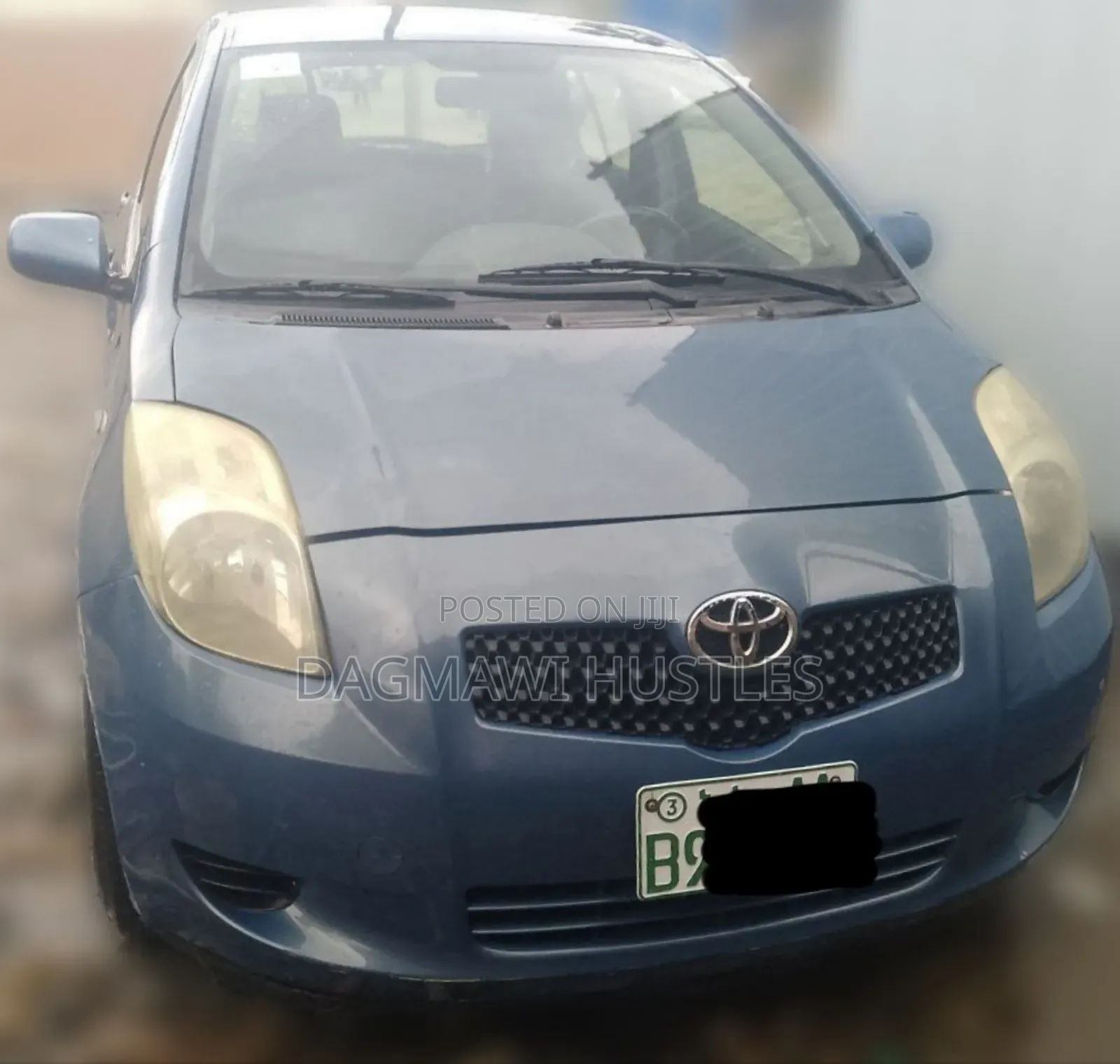 Toyota Yaris 2007 Blue