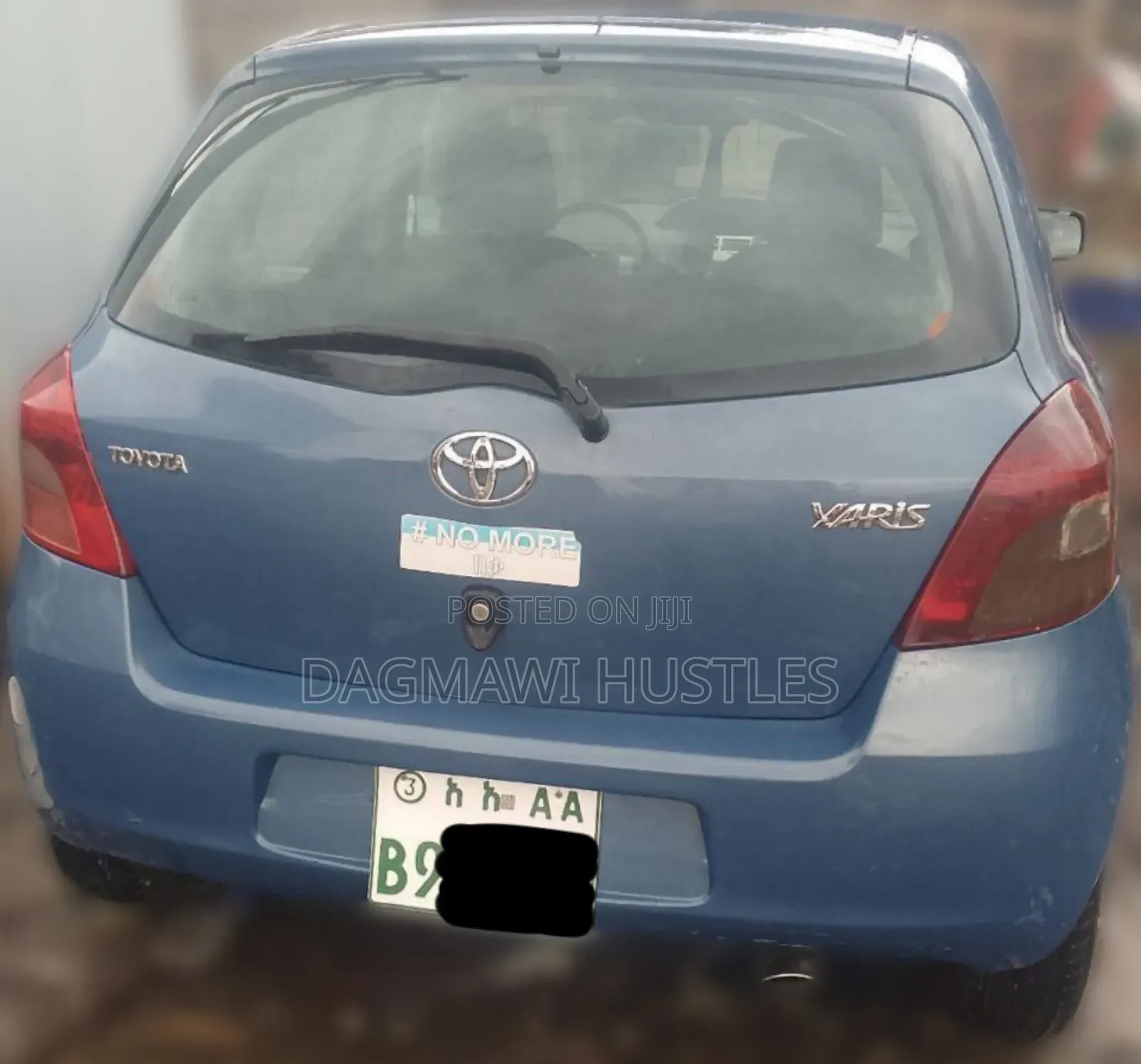 Toyota Yaris 2007 Blue