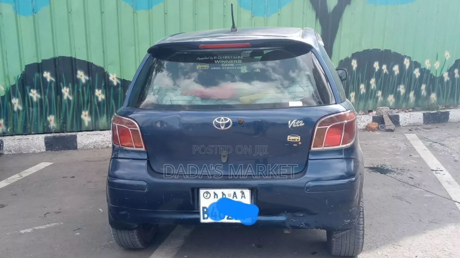Toyota Vitz 2004 Blue