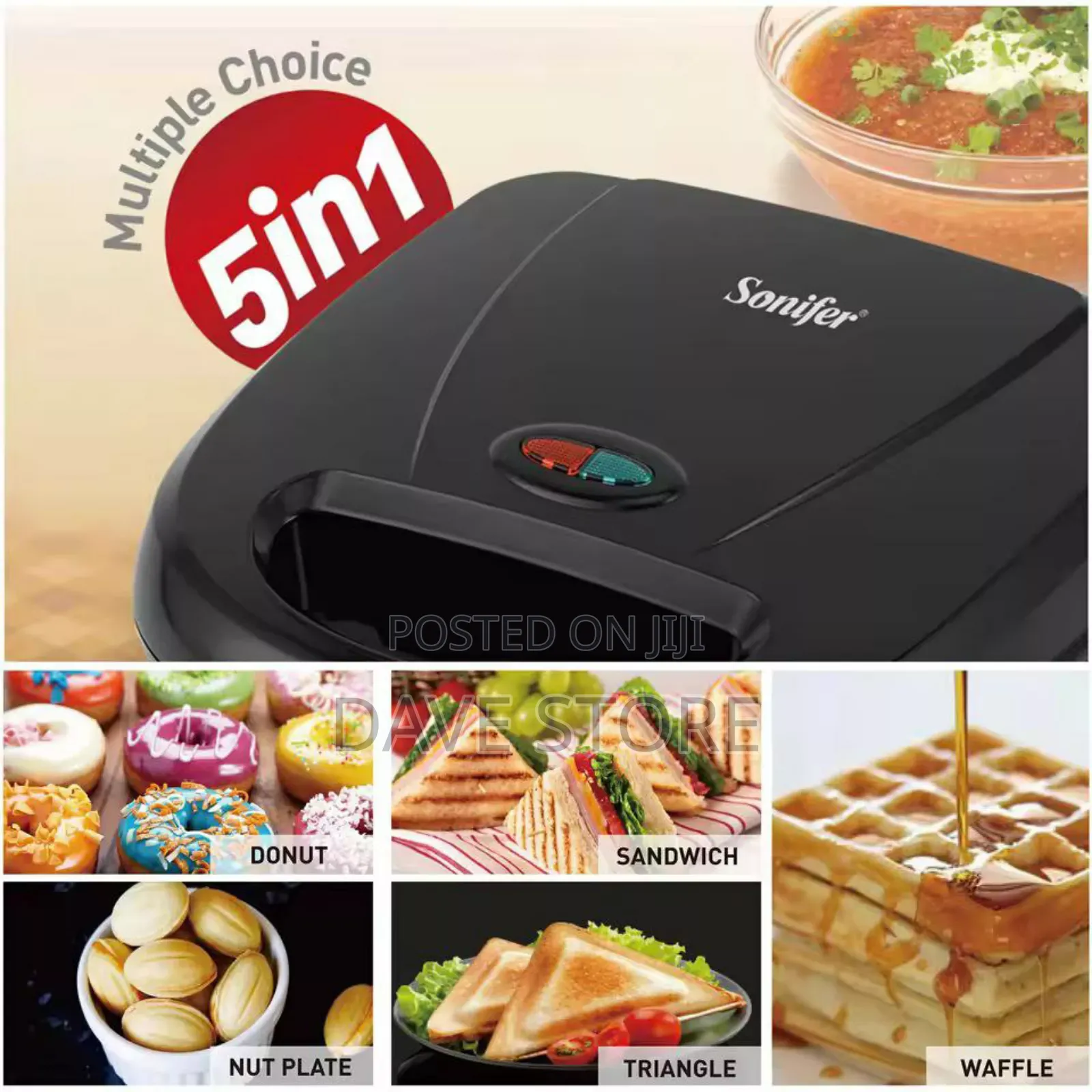 5in1 Sonifer Snack Maker
