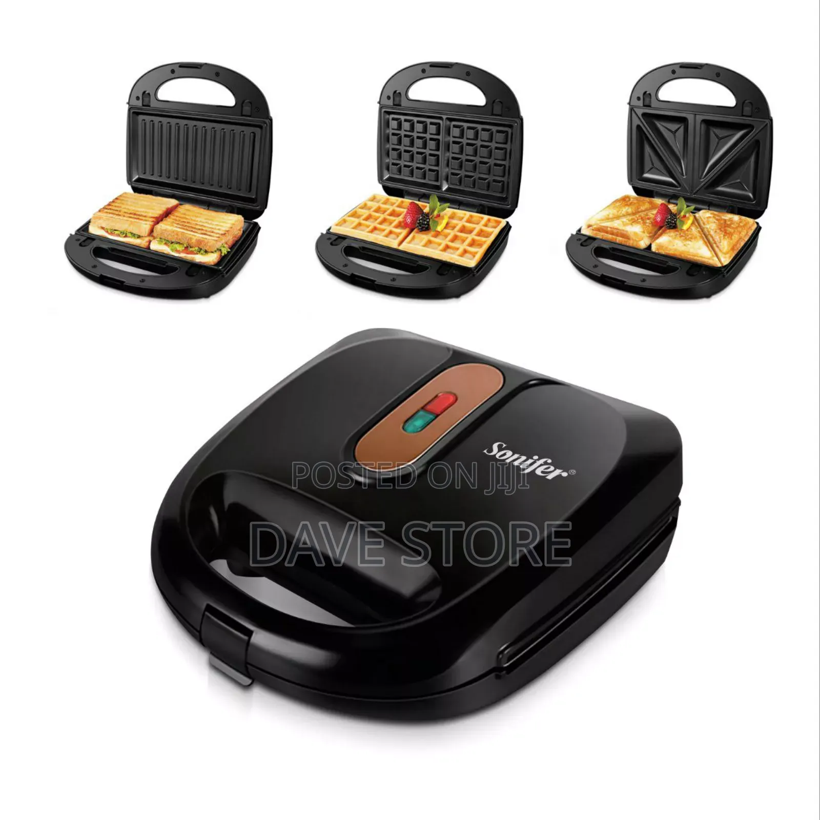 Sonifer 3 in 1 Multi Snacks Maker