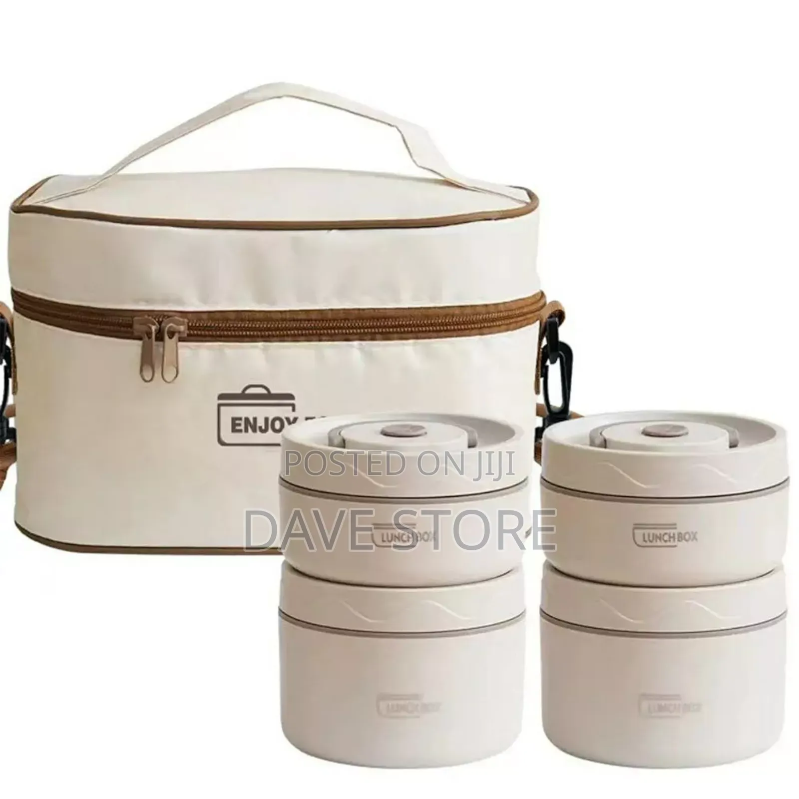 Isolated Lunch Box With Bag