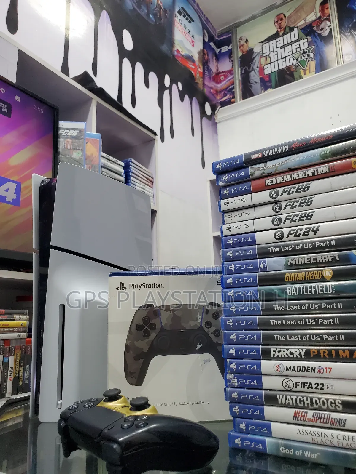 Playstation 5 Slim Ps5cd Version Videogame Consoles ##●●