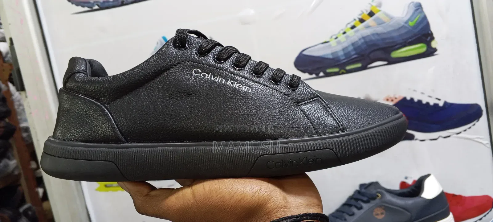 This Is Apair White Calvin Klein Stylish Comfort Snicker