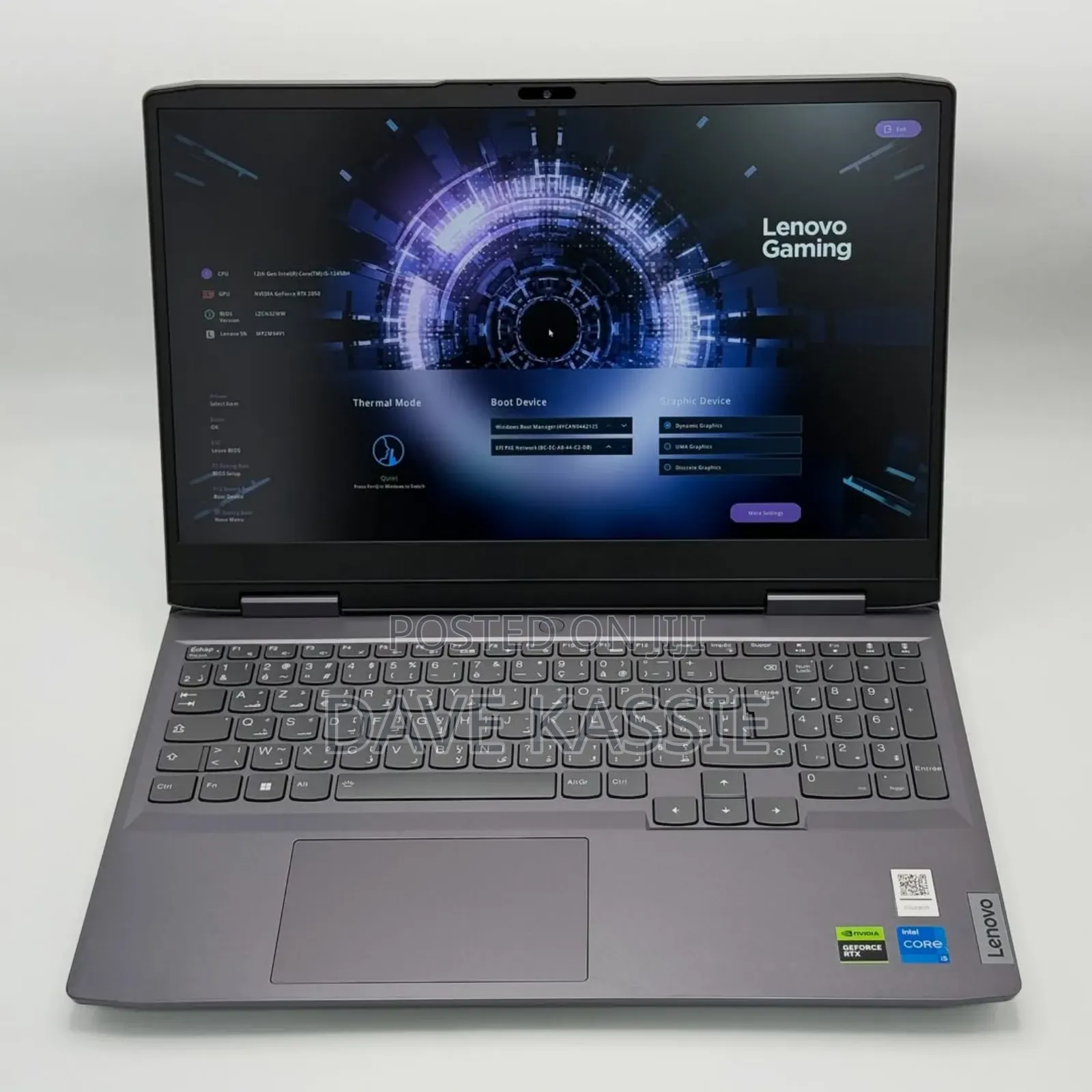 New Laptop Lenovo LOQ 15IRH8 16GB Intel Core I5 SSD 512GB