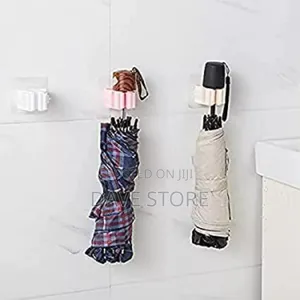 2pcs Punch-Free Wall-Mounted Strong Mop Hook,
