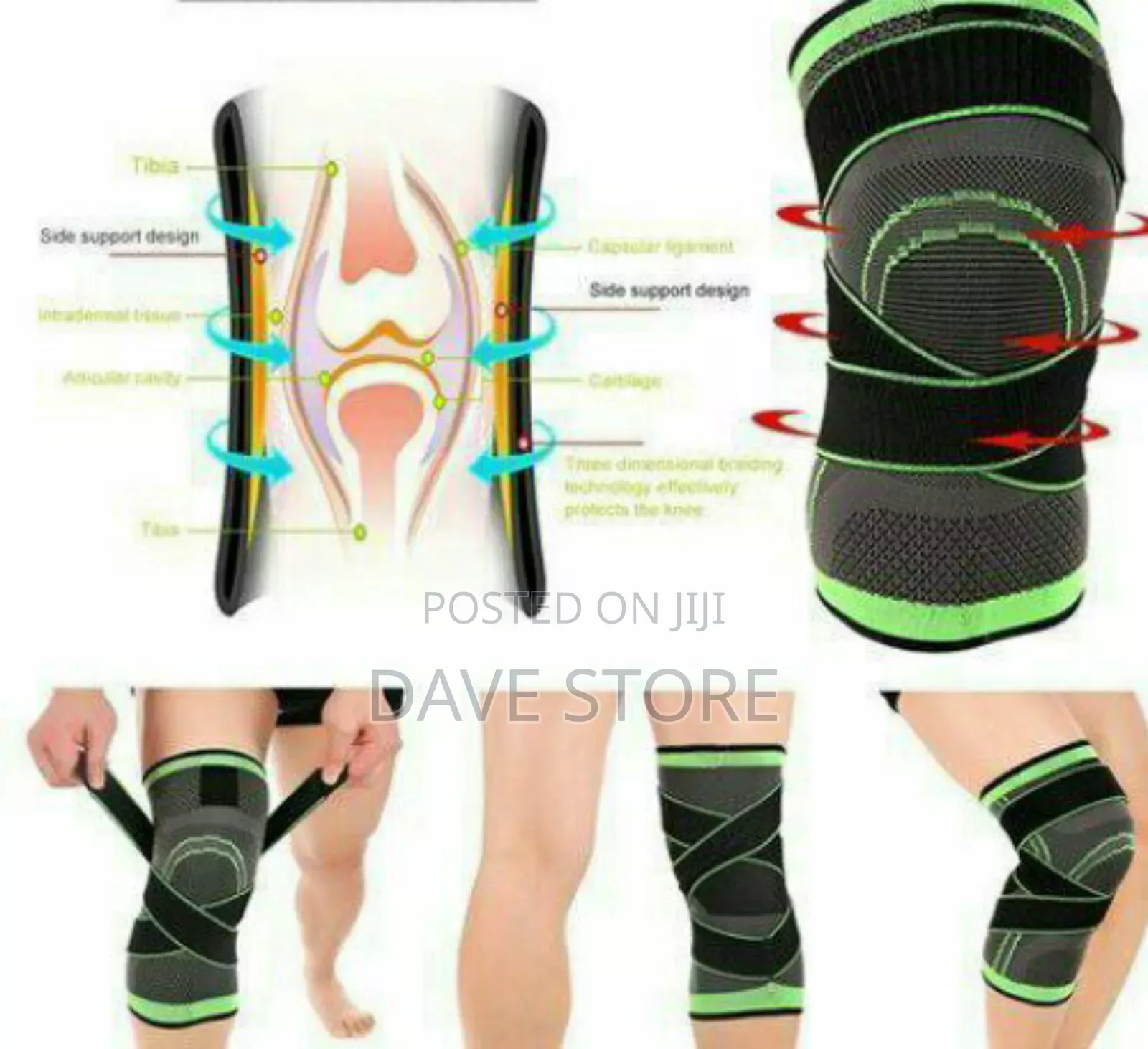 1 Pcs Leo Star Knee Support Belt