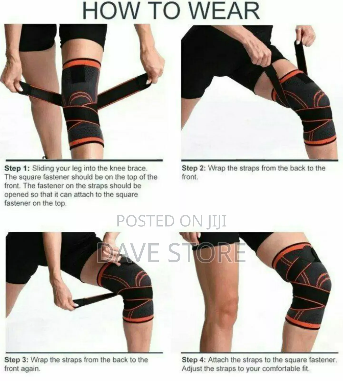 1 Pcs Leo Star Knee Support Belt