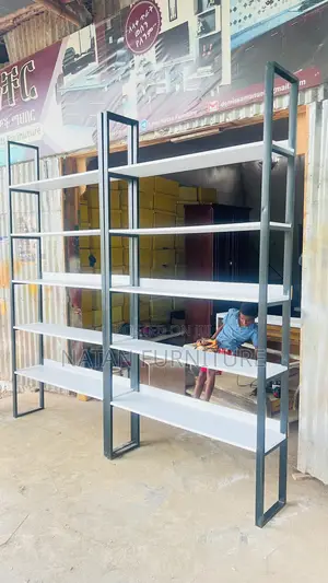 Photo - ለማንኛውም ሱቆች የሚሆኑ ዘመናዊ መደርደርያዎች በፈለጉት ስፋት እና ቁመት