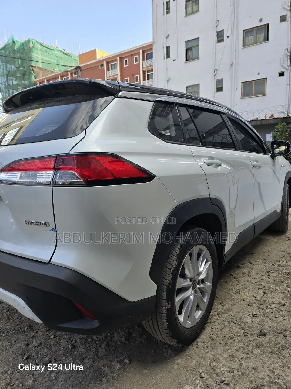 New Toyota Corolla Cross Hybrid 2023 White