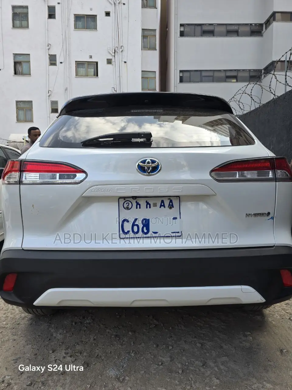 New Toyota Corolla Cross Hybrid 2023 White