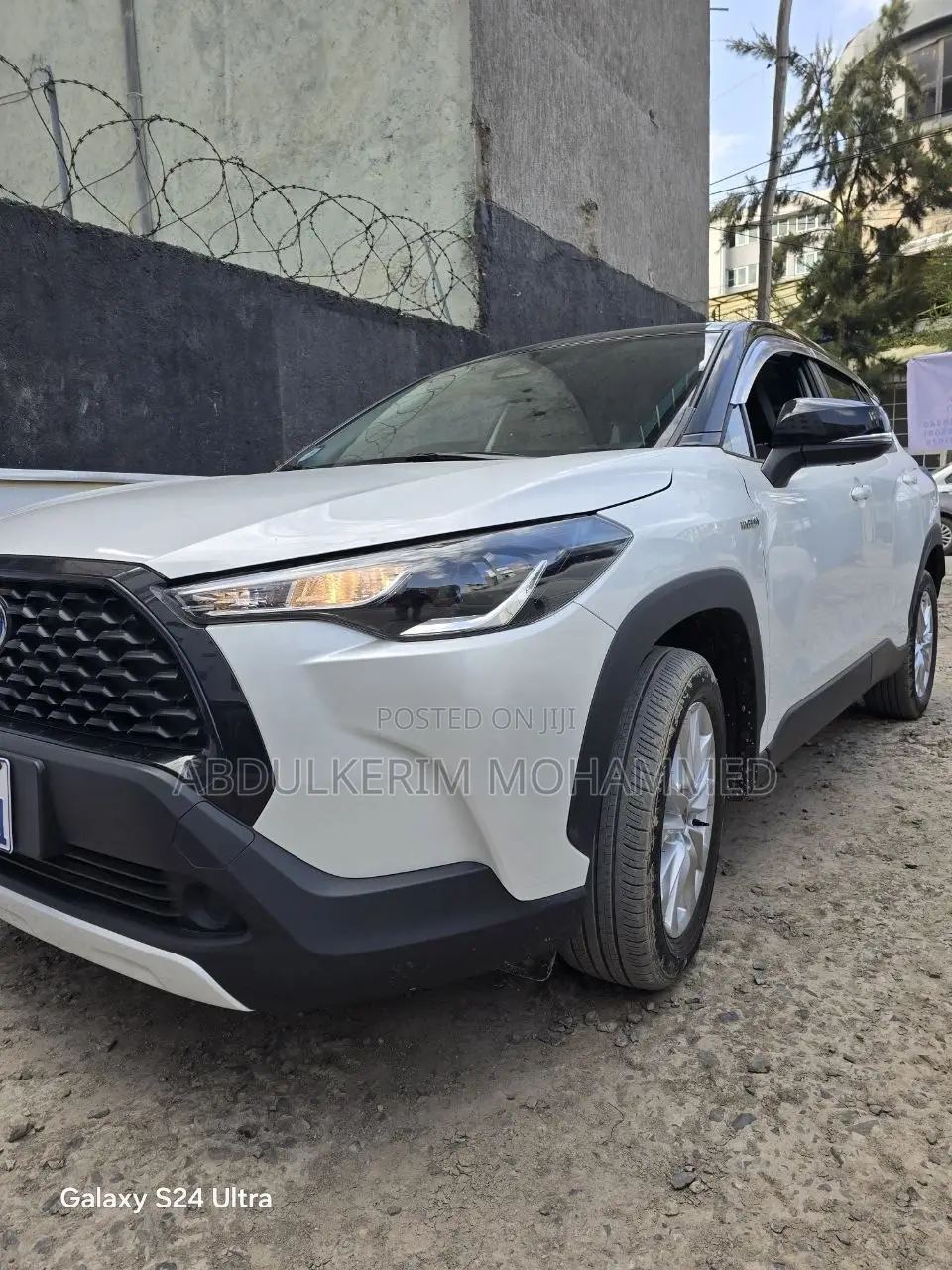 New Toyota Corolla Cross Hybrid 2023 White