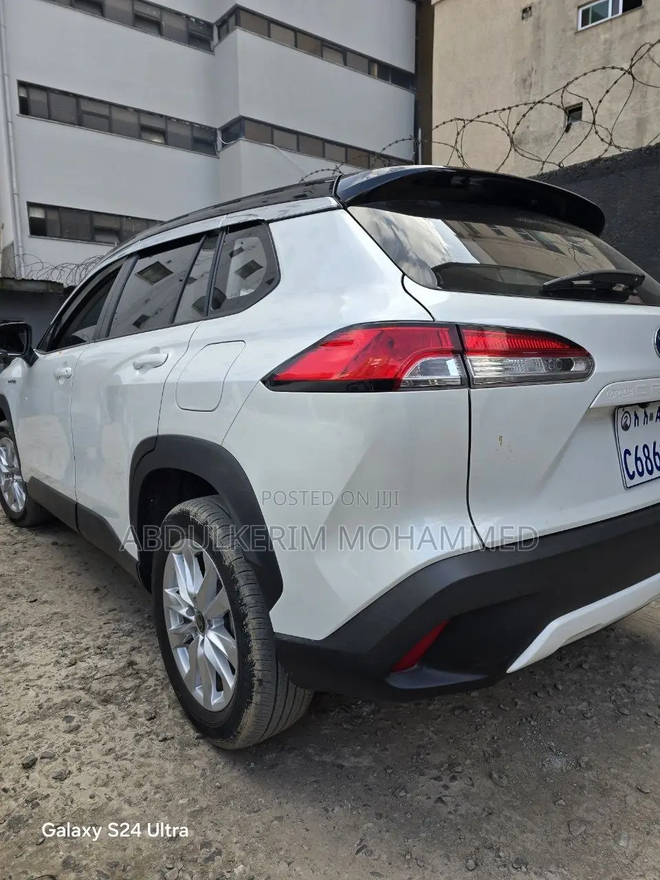 New Toyota Corolla Cross Hybrid 2023 White