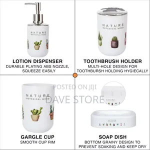 Bathroom Supplies Set of 6