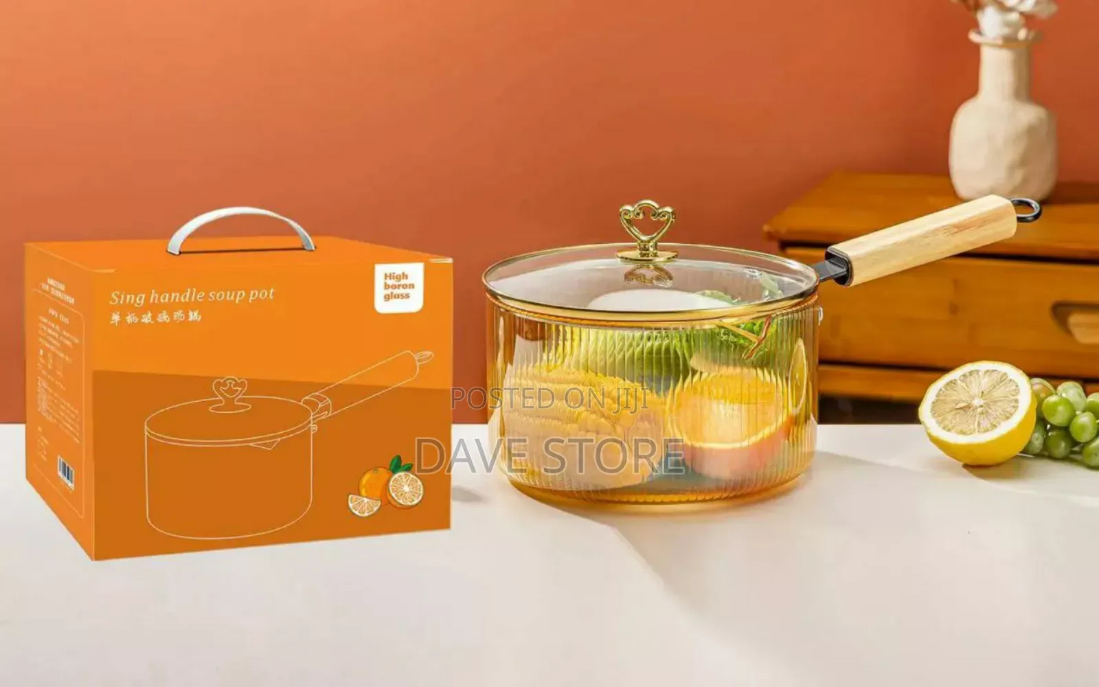 Single Handled Soup Pot