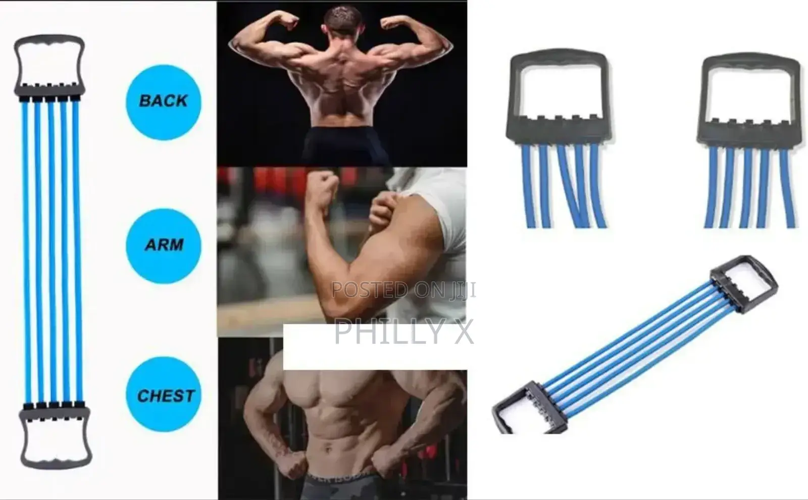 5 Spring Chest Expander