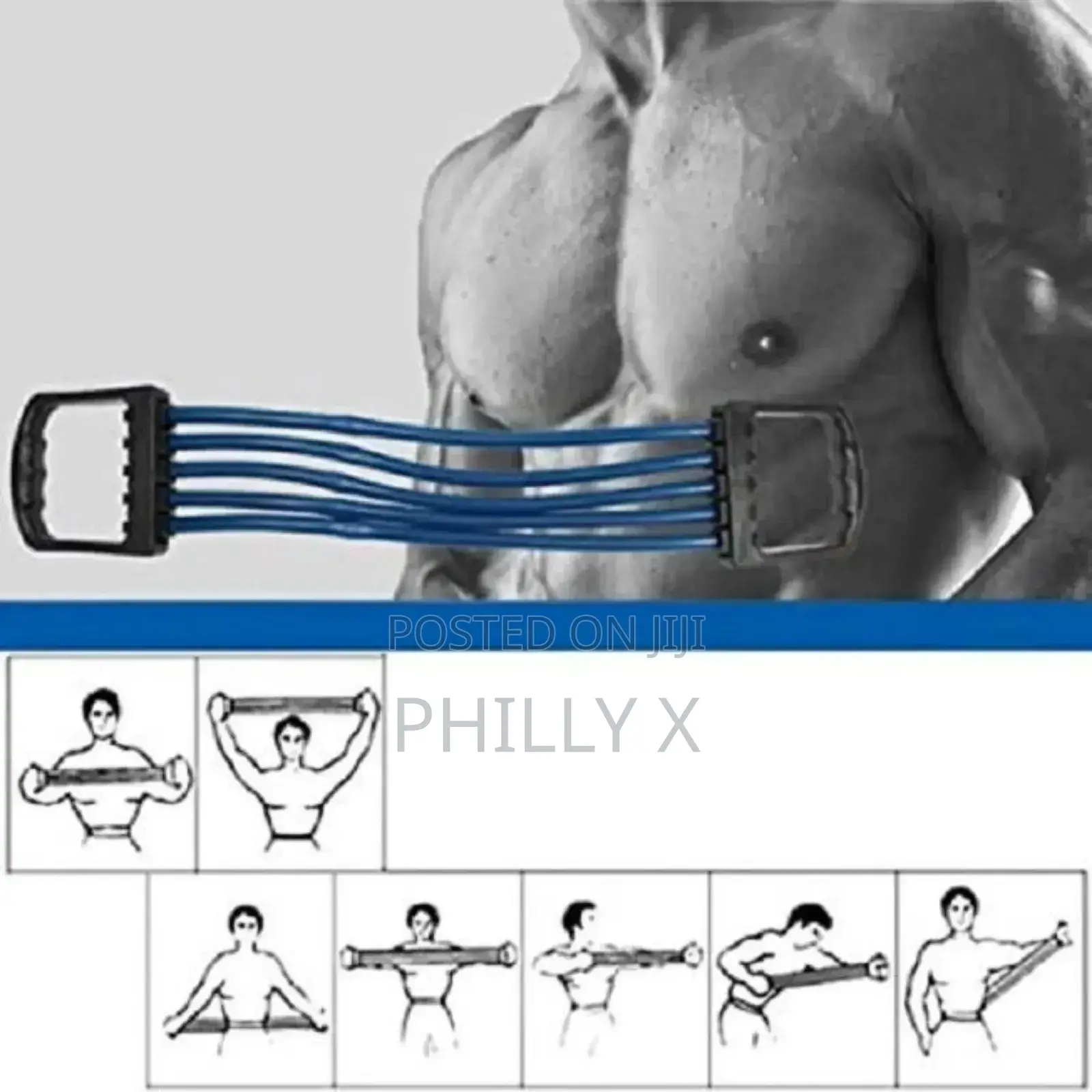 5 Spring Chest Expander
