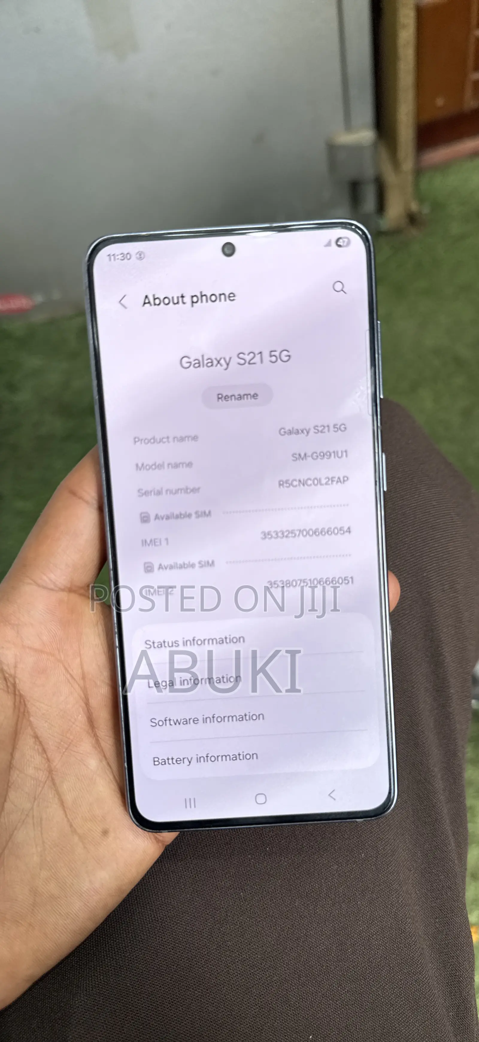 New Samsung Galaxy S21 5G 128 GB Black