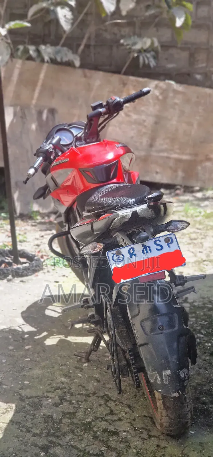 Bajaj Pulsar NS 200 2018 Red