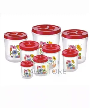 8pcs Plastic Food Storage Containers