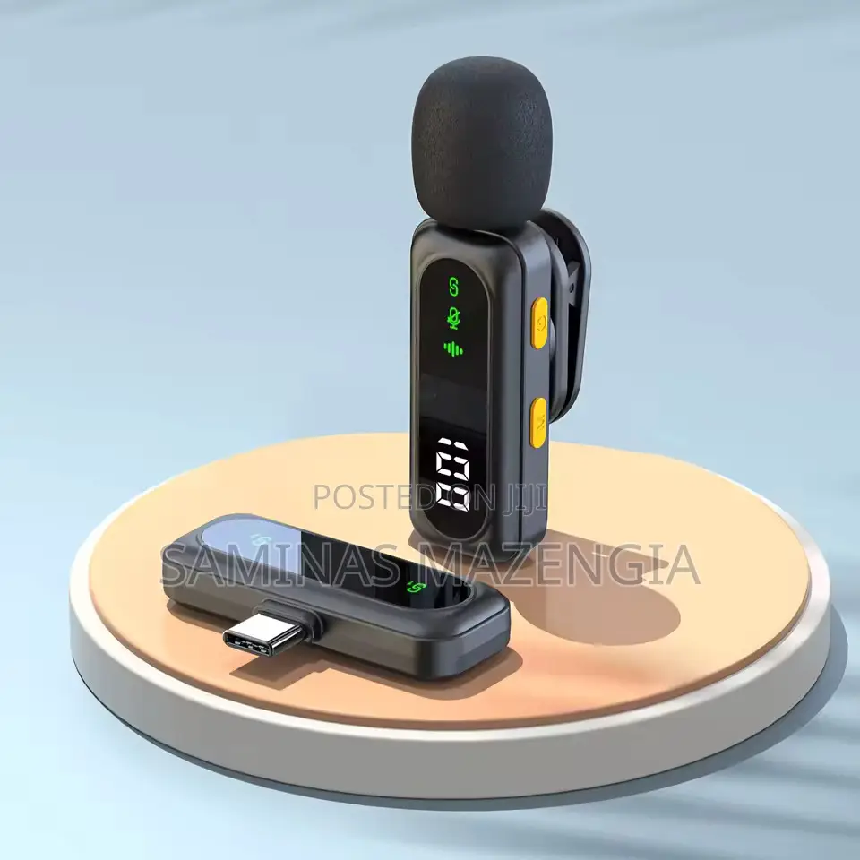 Professional Wireless Lavalier Microphone