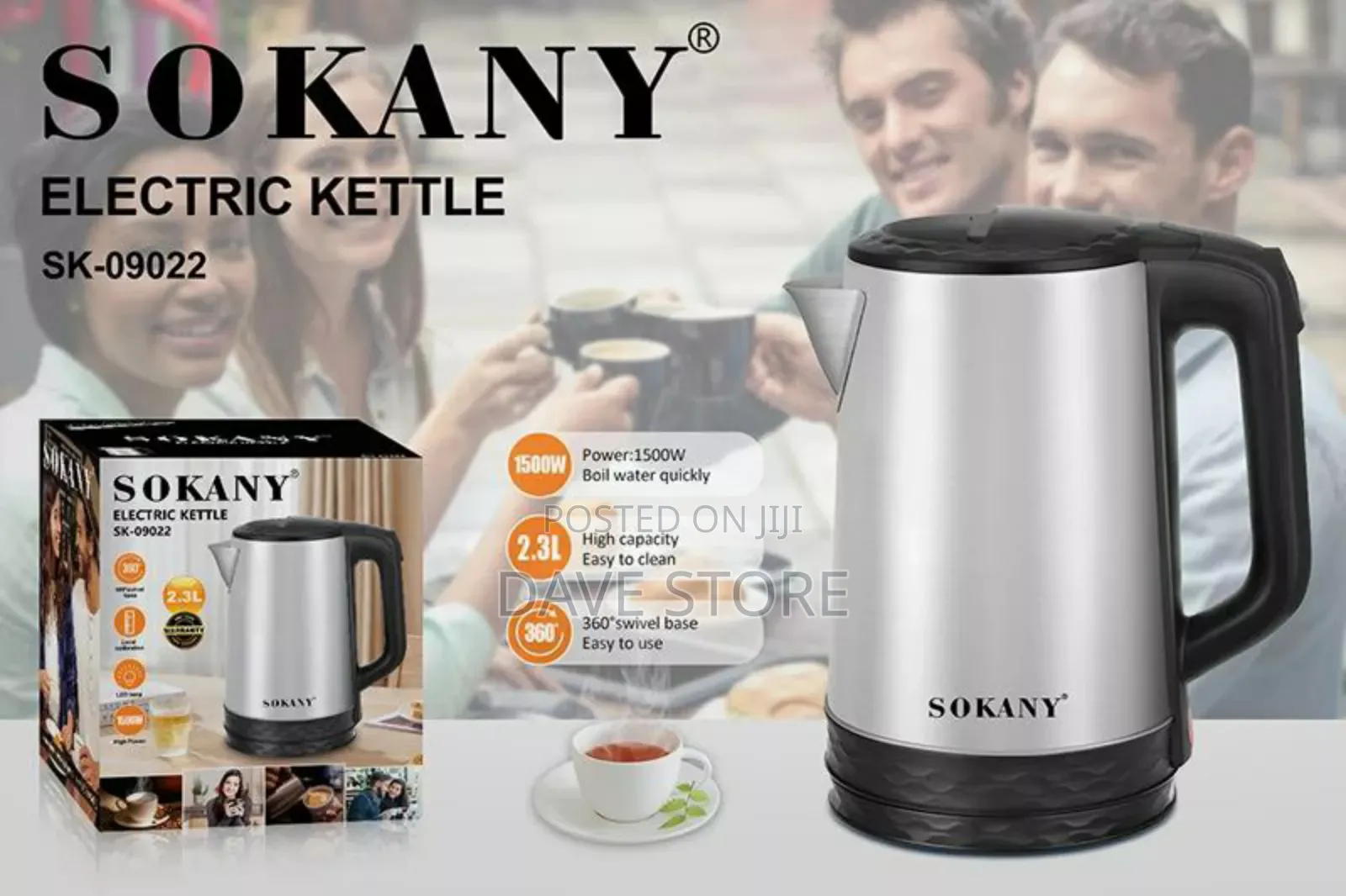 Sokany Electric Kettle
