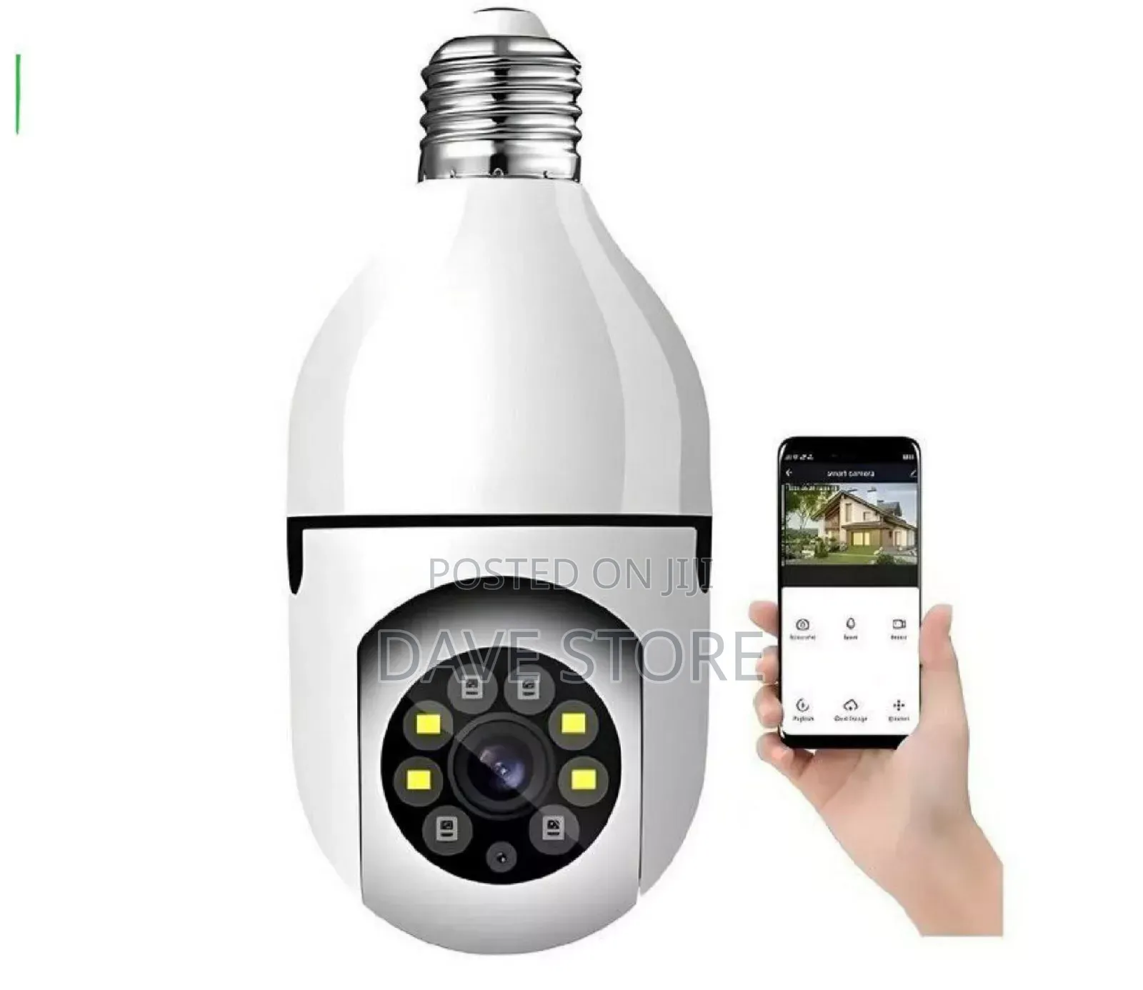 360 Degree Lamp Security Camera 