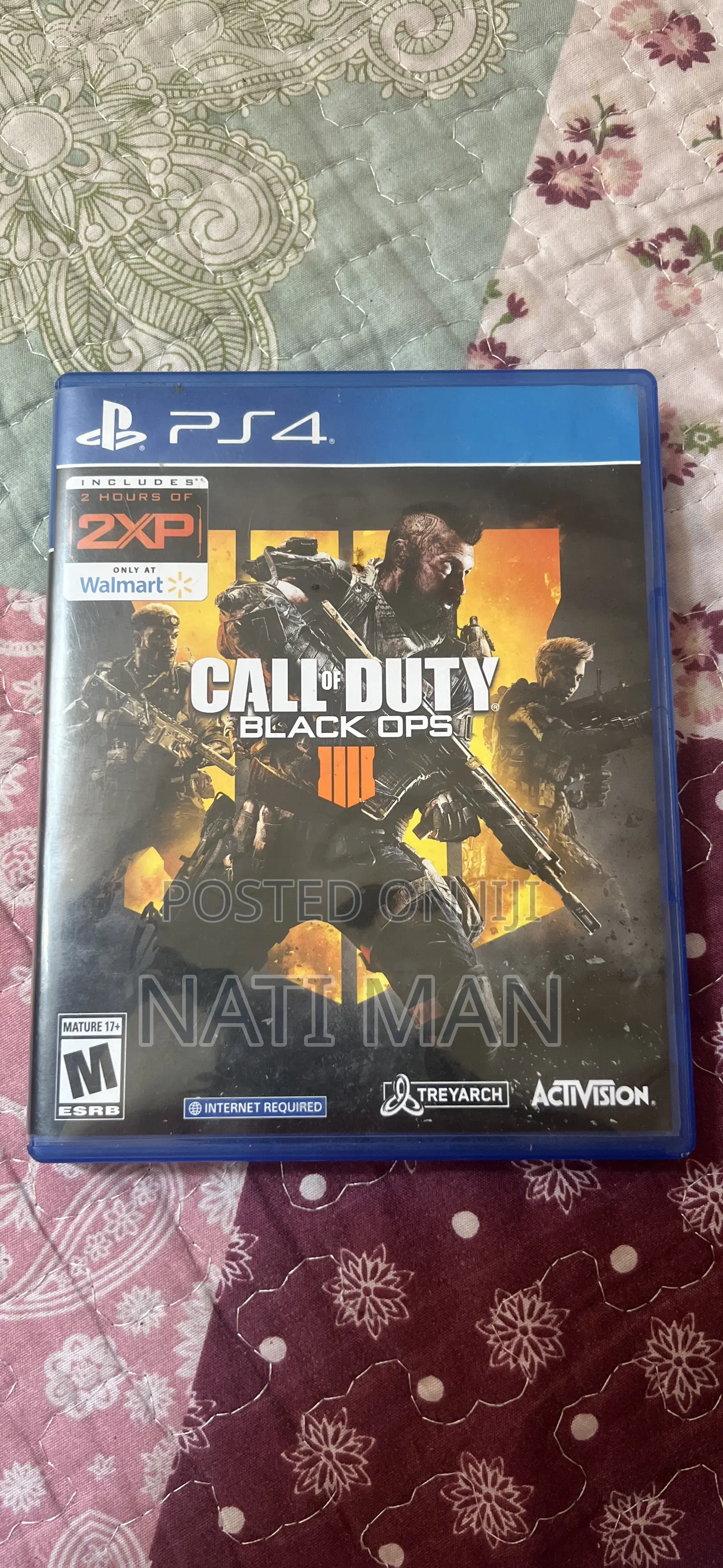 Call of Duty Black Ops 4– Ps4 Game Disc (Very Good Condition)