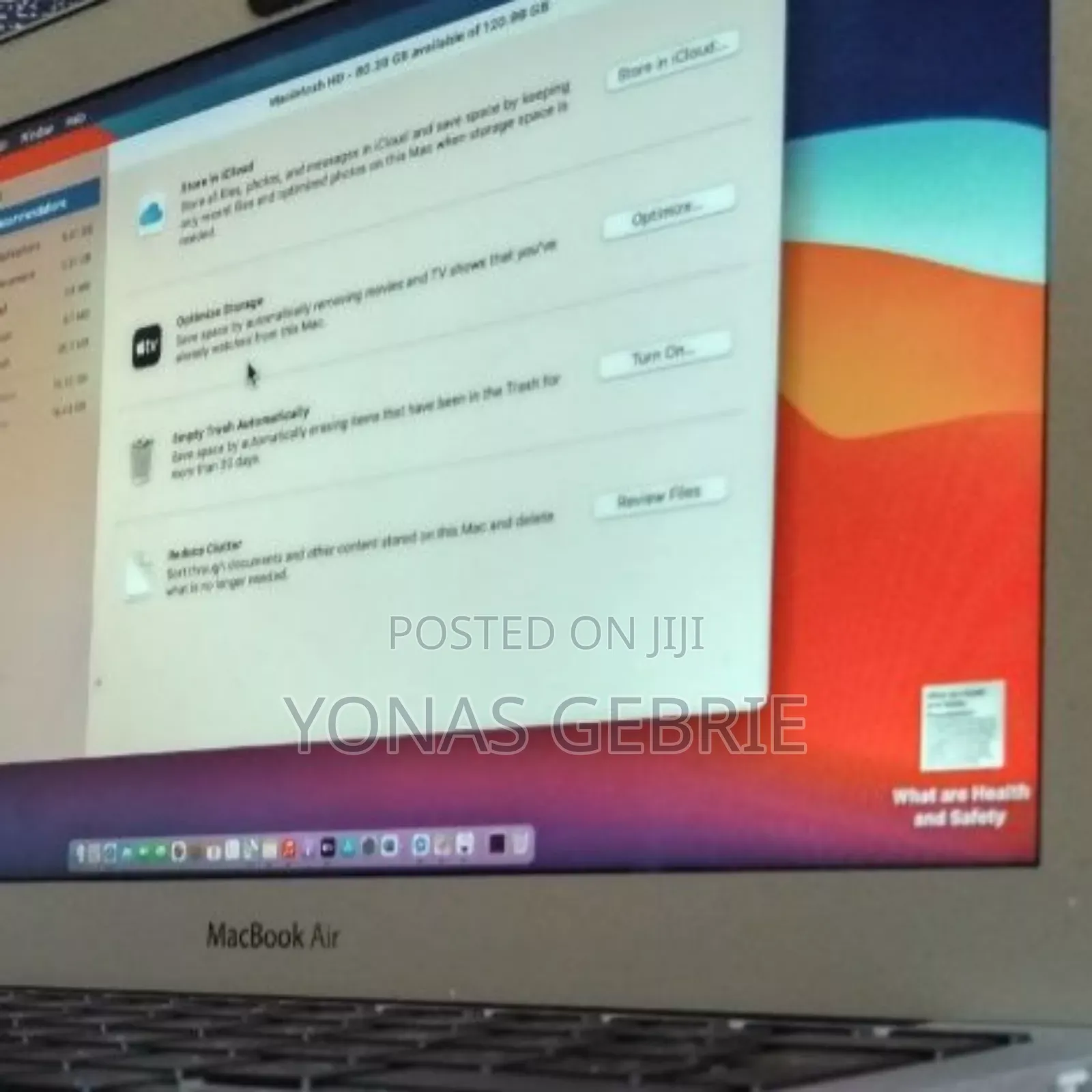 New Laptop Apple MacBook Air 2014 4GB Intel Core I5 SSD 128GB