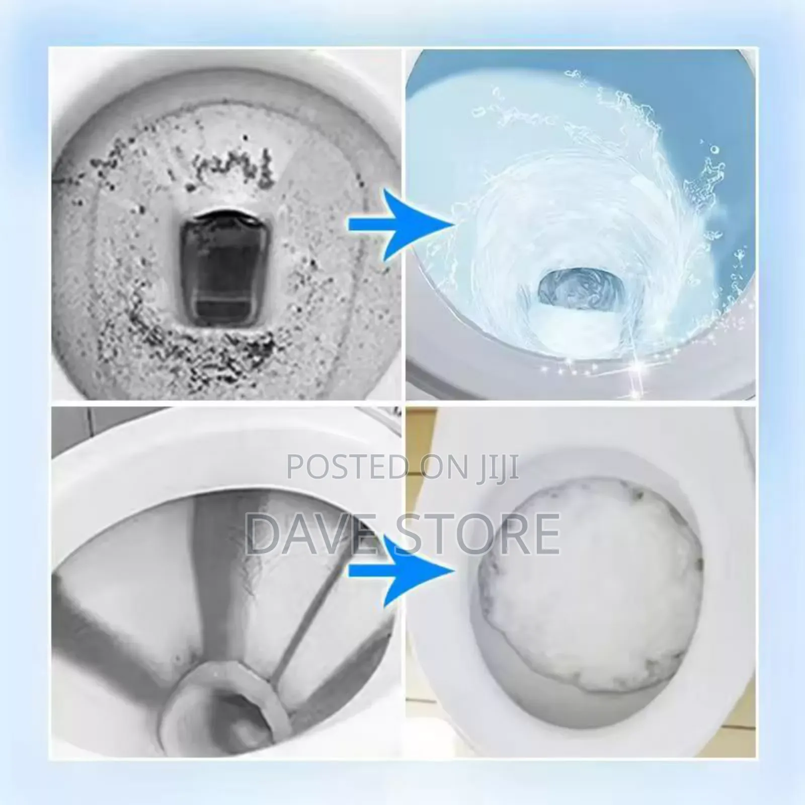 12pcs Toilet Effervescent Cleaning Tablet
