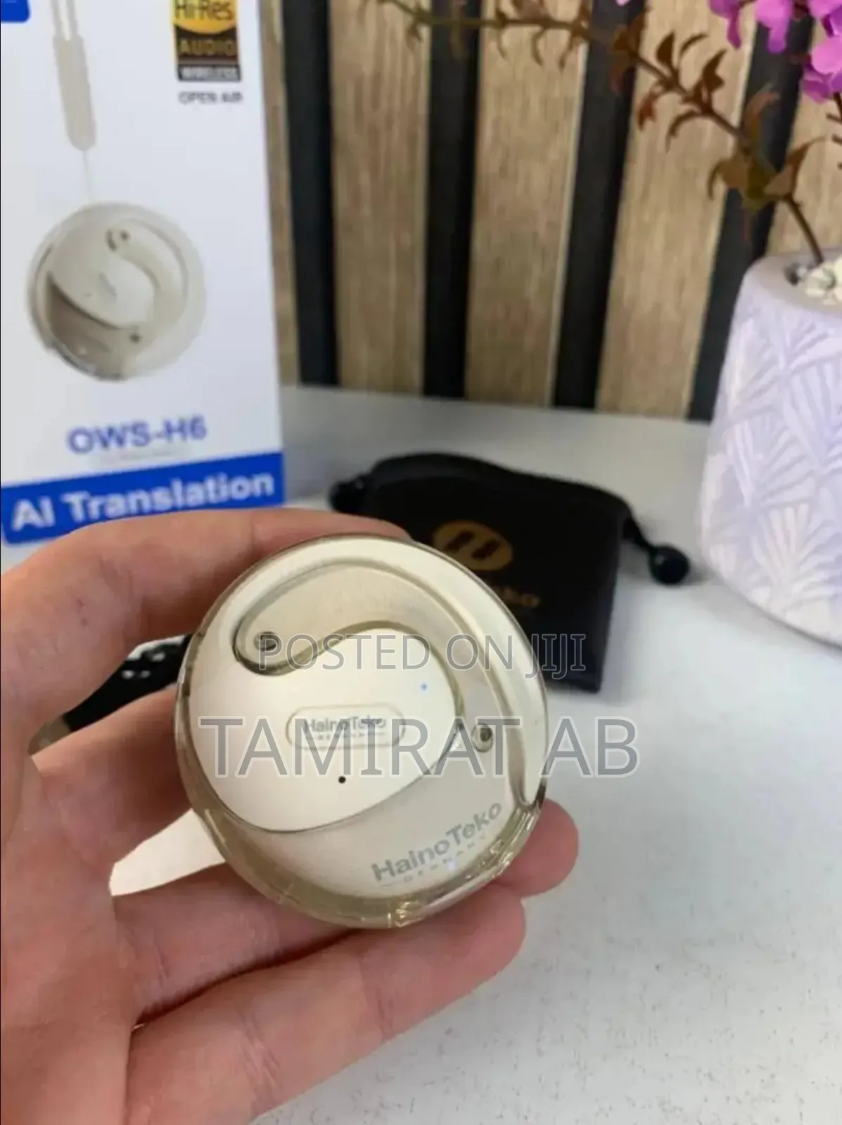 Haino Teko Ows-H6 Hi-Res Bluetooth Earphones With Ai Translation