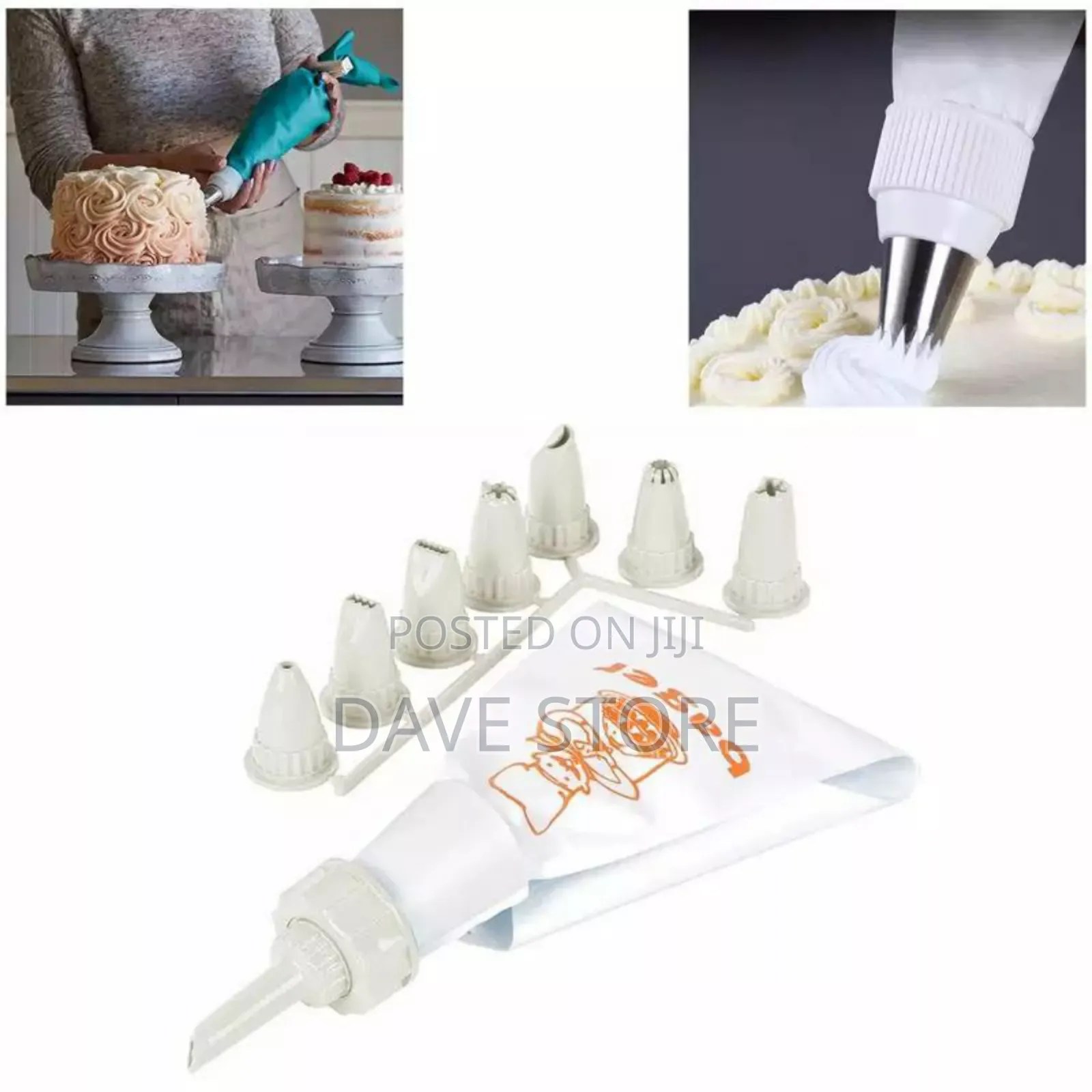 Cake Decorating Nozzles 9pcs