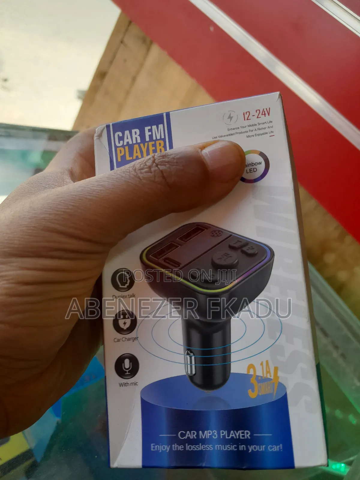 Car Fm Player and Charger