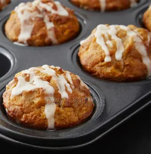 A Muffin Tin, Typically Used for Baking Muffins or Cupcakes.