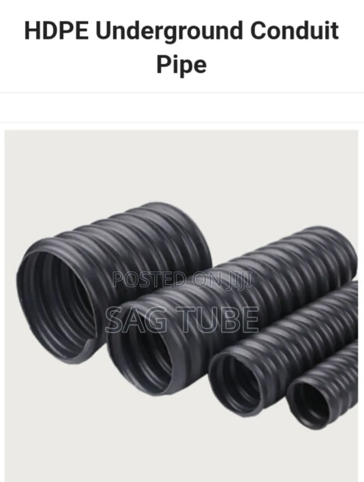 Underground Flexible Conduits