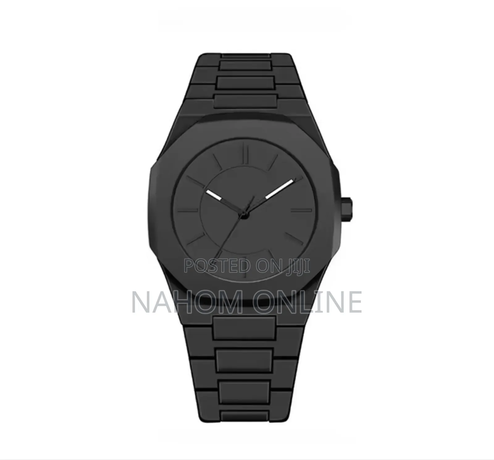 Black Minimalist Watch