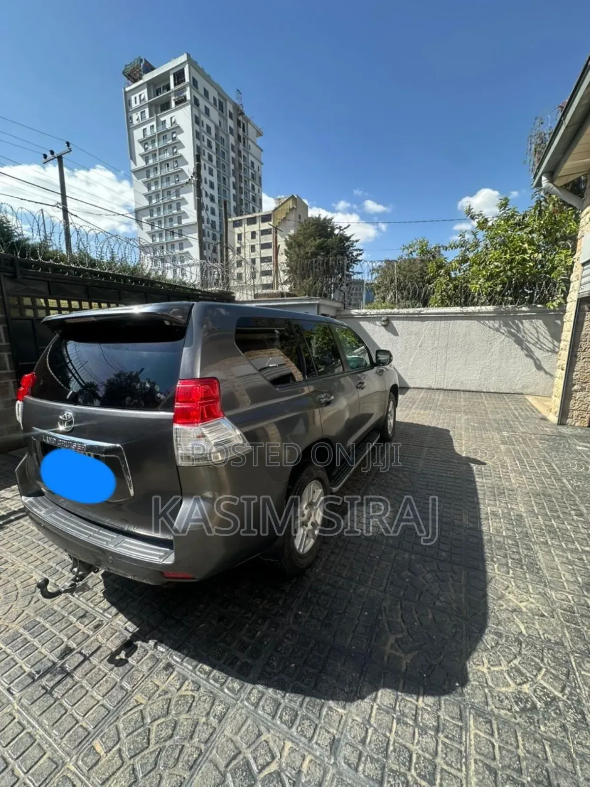 Toyota Land Cruiser Prado 3.0 TD 2011 Gray