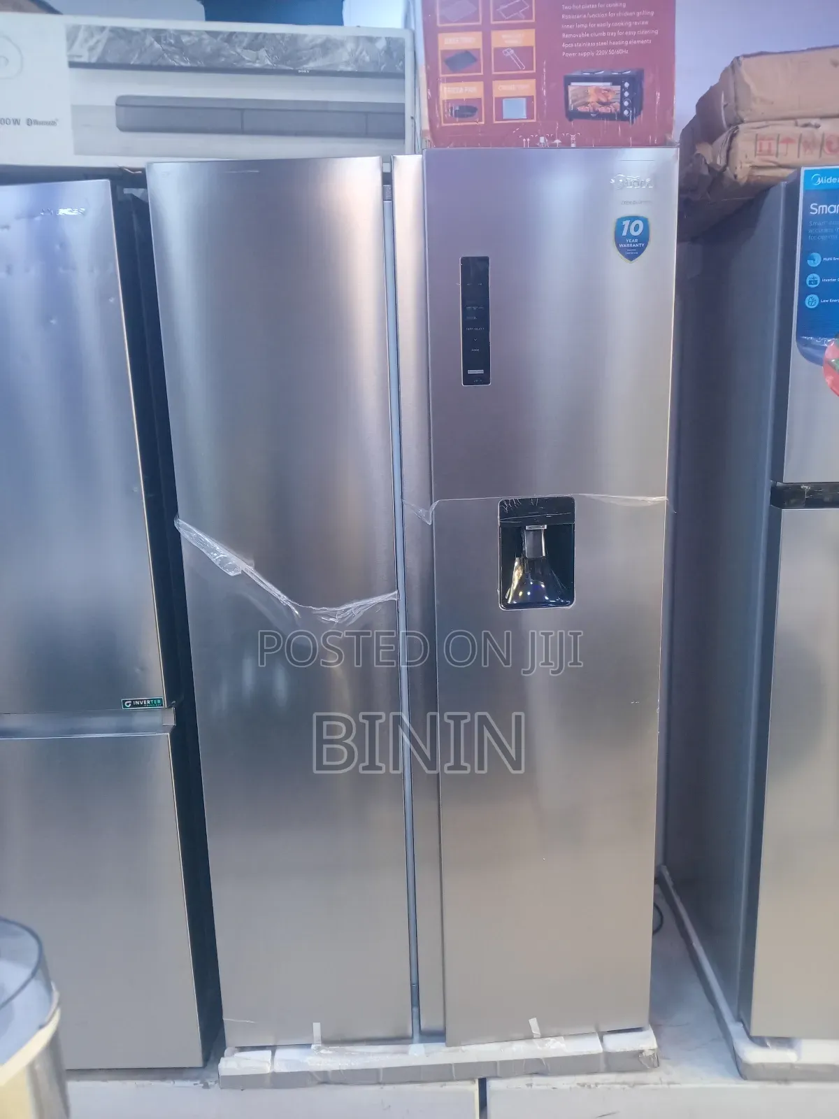 Midea Refrigerator 620-Sside by Side Deliver
