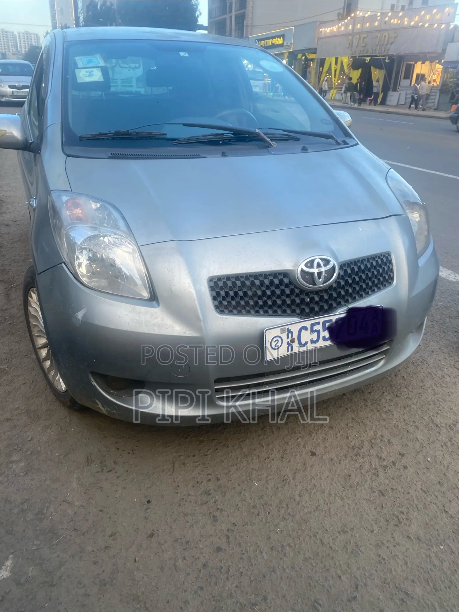 Toyota Yaris 2008 Gray