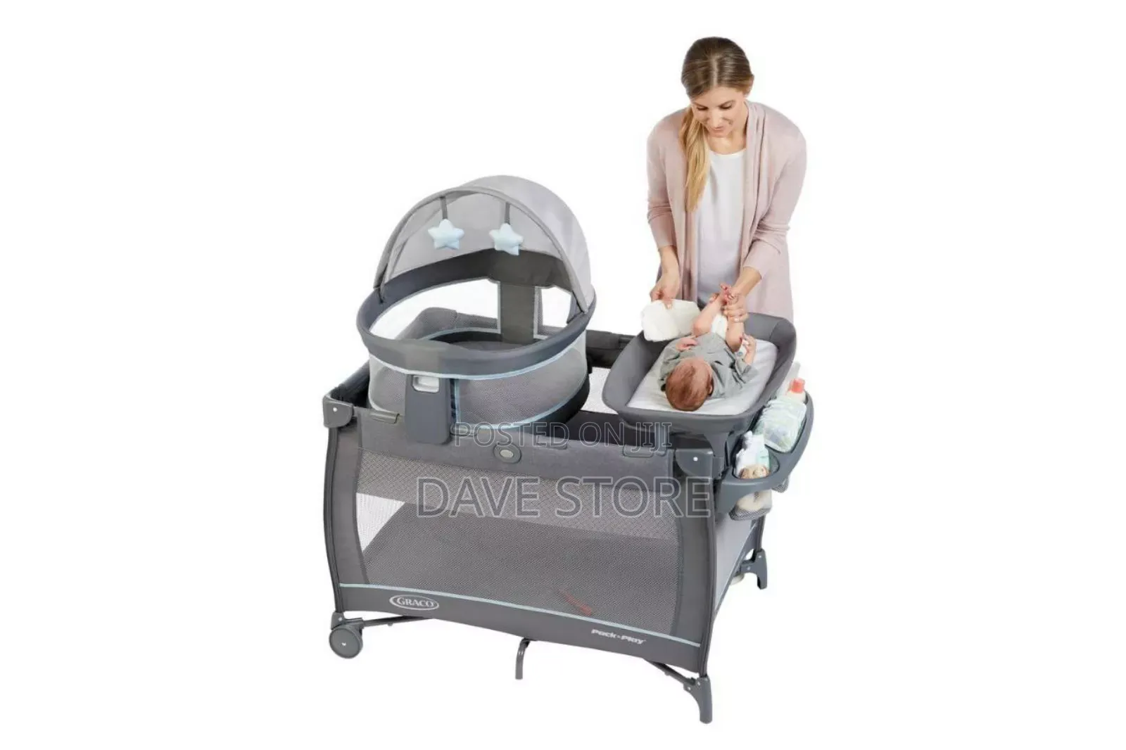 Graco / Evenflo 3-in-1 Premium Baby Bed