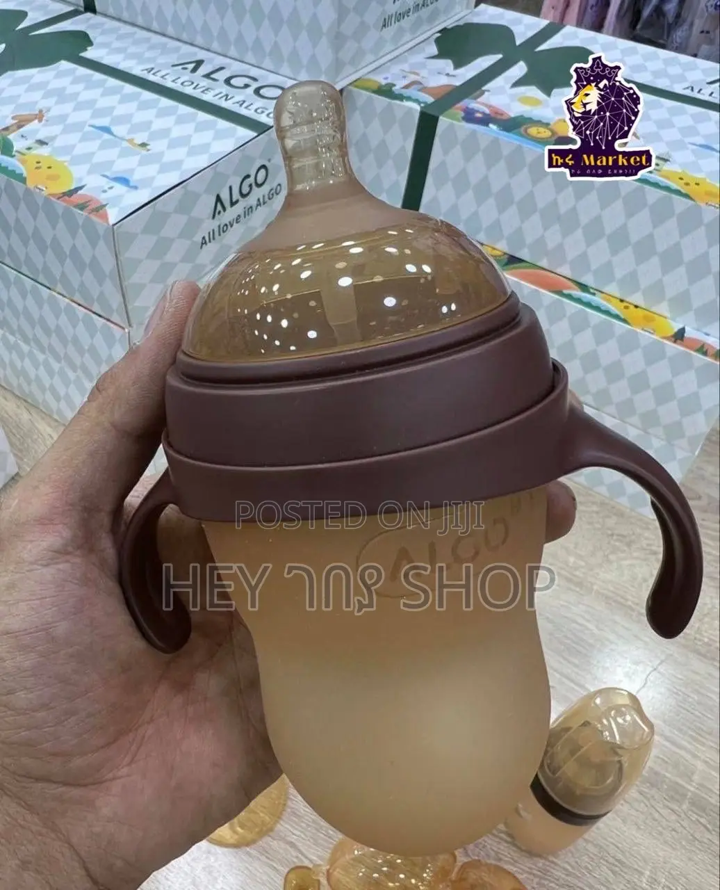 6 Pieces Bpa Free Silicone Baby Feeding Sets /6በ1 የልጆች የጡጦ ሴት