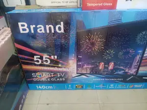 Brand Semart Tv 55 Inch Andrayd Doubel Gelass Hifi Wifi Youtoub