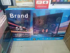 Brand Semart Tv 55 Inch Andrayd Doubel Gelass Hifi Wifi Youtoub