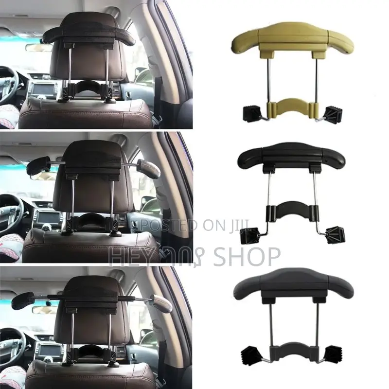 የመኪና ውስጥ ኮት መያዧ /Car Seat Headrest Coat Hanger