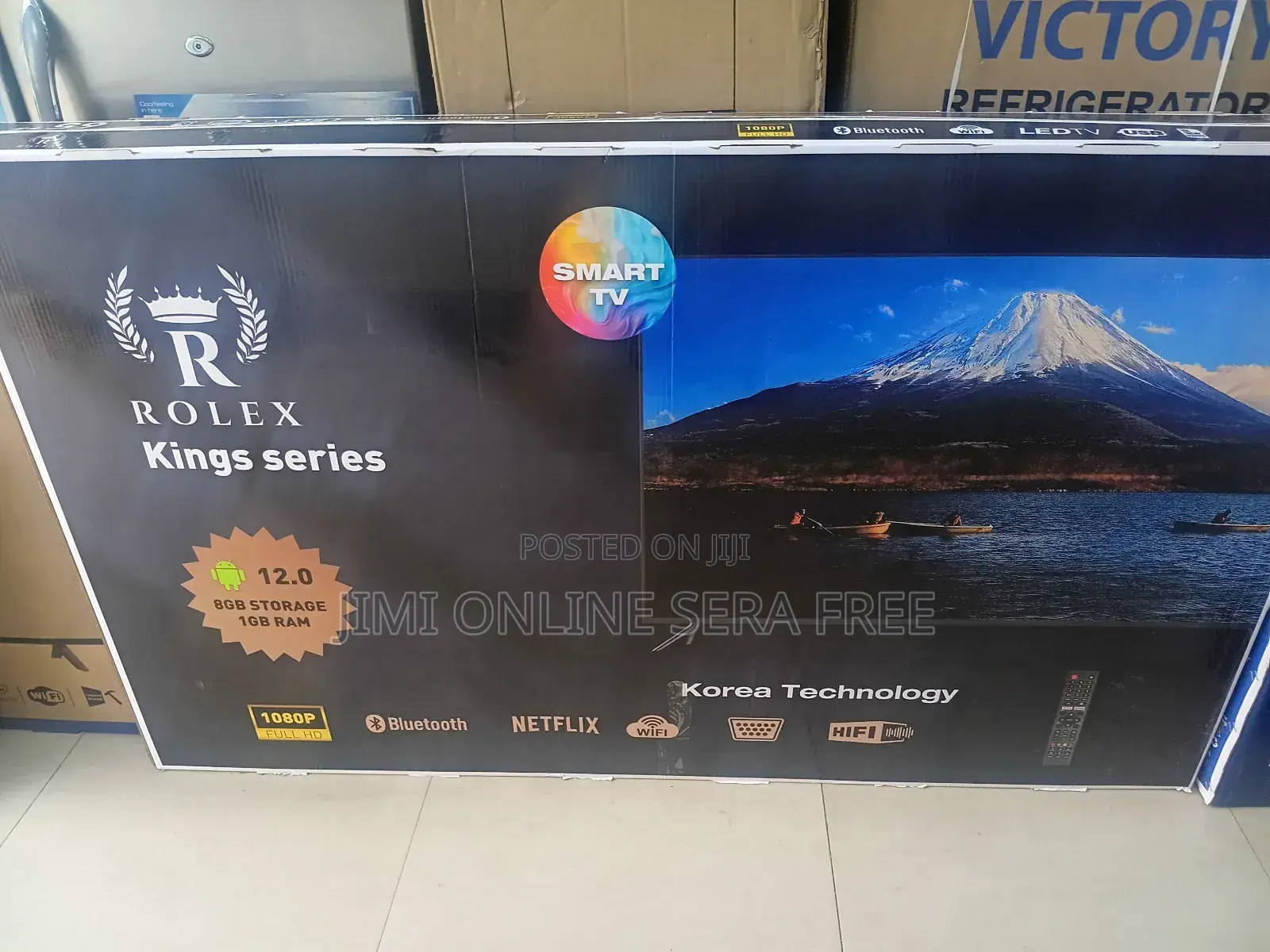 Rolex Smart Tv 65 , Andrayd Doubel Gelass New