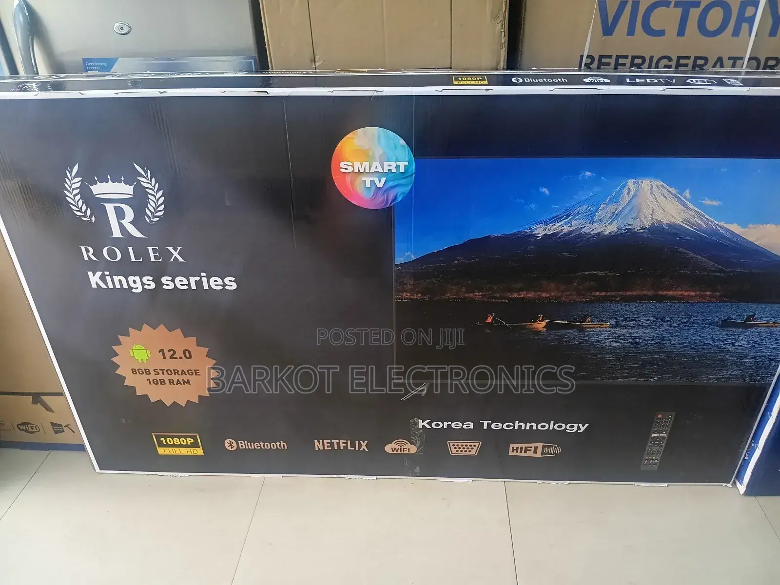 Rolex Smart Tv 65 , Andrayd Doubel Gelass New