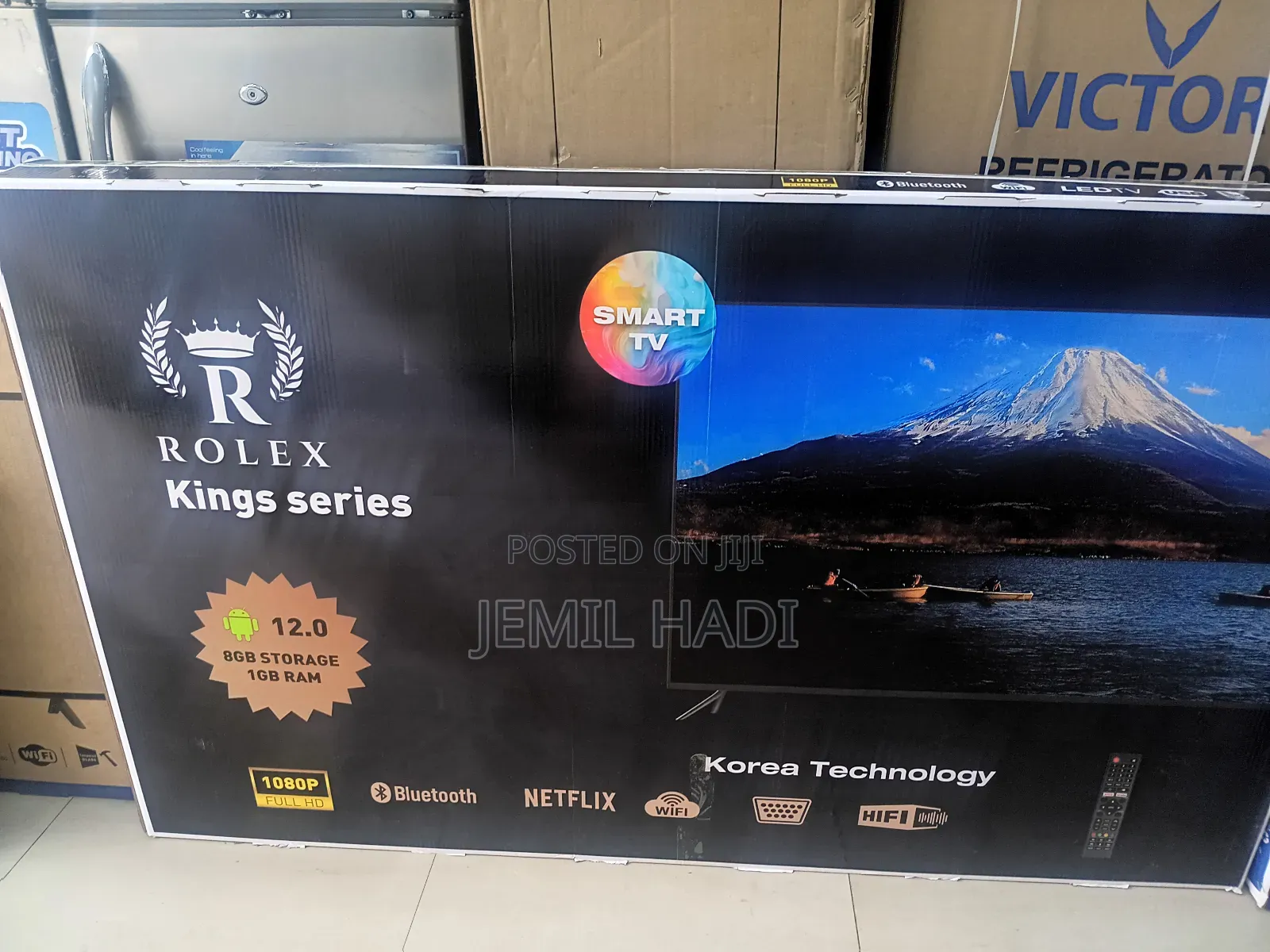Rolex Smart Tv 65 , Andrayd Doubel Gelass New
